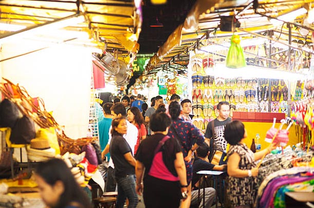 Patpong night market in Silom